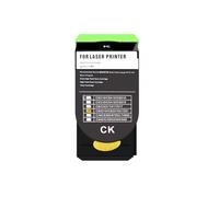 Compatible for Lexmark CS317 4-Color Toner Cartridge Set for CS317dn CS417 CS417dn CS517 Printers(Black)
