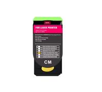 Compatible for Lexmark CS317 4-Color Toner Set, Black Cyan Magenta Yellow for Lexmark CS317dn CS417dn CS517 Series Printer(MAGENTA)