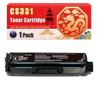 Compatible for Lexmark CS331 CS331 CX331 Toner Cartridge Printers, With Chip Large Capacity 1500 Pages (1 Pack Black)