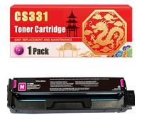 Compatible for Lexmark CS331 CS331 CX331 Toner Cartridge Printers, With Chip Large Capacity 4500 Pages (1 Pack Magenta)