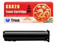 Compatible for Lexmark CX820 CX820 Toner Cartridge Printers, With Chip Large Capacity 8000 Pages (1 Pack Cyan)