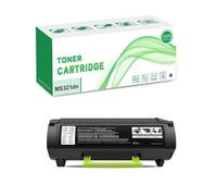 Compatible For Lexmark MS321dn Toner 56F2000 56F2H00 Cartridge Replacement, High Yield Toner Work With MS321 MS421 MS521 MS621 MS622 MX321 MX421 MX521 MX522 MX622 Printers,Black-6000 Pages