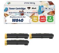 Compatible for Lexmark W840 Toner Cartridge Work for Lexmark W840 Printers, with Chip, High Yield 30000 Pages, High-Definition Printing (3 Pack Black)