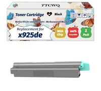 Compatible for Lexmark x925de Toner Cartridge Work for Lexmark C925de C925dte X925de Printers, with Chip, High Yield 8500 Pages, High-Definition Printing (1 Pack Black)