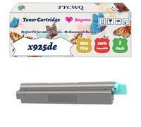 Compatible for Lexmark x925de Toner Cartridge Work for Lexmark C925de C925dte X925de Printers, with Chip, High Yield 8500 Pages, High-Definition Printing (1 Pack Magenta)