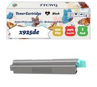 Compatible for Lexmark x925de Toner Cartridge Work for Lexmark C925de C925dte X925de Printers, with Chip, High Yield 8500 Pages, High-Definition Printing (1 Pack Black)