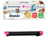 Compatible for Lexmark X950de Toner Cartridge Work for Lexmark X950 X950de X950dhe X952 X952de X954de Printers, with Chip, High Yield 36000 Pages, High-Definition Printing (1 Pack Magenta)