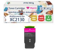 Compatible for Lexmark XC2130 Toner Cartridge Work for Lexmark XC2130 XC2132 Printers, with Chip, High Yield 6000 Pages, High-Definition Printing (1 Pack Magenta)