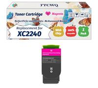 Compatible for Lexmark XC2240 Toner Cartridge Work for Lexmark XC2240 XC4240 Printers, with Chip, High Yield 9000 Pages, High-Definition Printing (1 Pack Magenta)