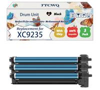Compatible for Lexmark XC9235 Drum Unit Work for Lexmark XC9245 XC9245 de XC9245dx XC9245 Series XC9255 de XC9265 Printers (3 Pack Black)