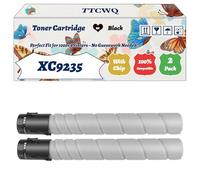 Compatible for Lexmark XC9235 Toner Cartridge Work for Lexmark XC9235 XC9245 XC9265 Printers, with Chip, High Yield 30000 Pages, High-Definition Printing (2 Pack Black)