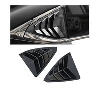 Compatible For Lexus ES250 ES350 ES300h 2019 2020 2021 2022 2023 Cars Rear Louver Window Side Shutter Cover Trim Sticker Vent Scoop ABS 2X(Carbon Fiber Look)