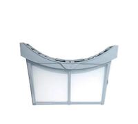 Compatible for LG Dryer Lint Filter Seal Ring | Replacement seal ring and filter net for lint collector. Snaps into the housing.