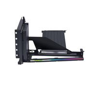 Compatible for Lian-Li ATX Vertical GPU Holder Kit, Multi-Direction Adjustment, PCIe 5.0 x16 200mm Riser Cable(Black)
