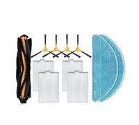 Compatible For Liectroux C30B XR500 E30, Compatible For Proscenic 800T 820T 830T 820S Robot Vacuum Replacement Parts Hepa Filter Main Side Brush Mop Cloth (Color : Set D)