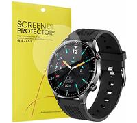 Compatible for LIGE Smart Watch 1.3" Screen Protector, onetuo [6 Pack] Full Coverage TPU Clear Film Compatible for LIGE 1.3" Smart Watch-BW0288A (6 pack)