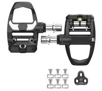 Compatible for Look KEO, Road Bike Clipless Pedals (Carbon Nylon Ultralight Self-Locking)(CT-0DEGREE-SET)