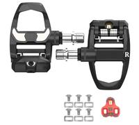 Compatible for Look KEO, Road Bike Clipless Pedals (Carbon Nylon Ultralight Self-Locking)(CT-9DEGREE-SET)