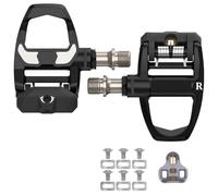 Compatible for Look KEO, Road Bike Clipless Pedals (Carbon Nylon Ultralight Self-Locking)(NC-4.5DEGREE-Set)
