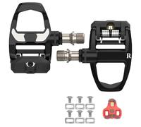 Compatible for Look KEO, Road Bike Clipless Pedals (Carbon Nylon Ultralight Self-Locking)(NC-9DEGREE-SET)