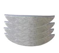 Compatible for Lydsto R1/S1 Mop Cloths Replacement Quick-Dry Mop Sheet Robot Vacuum Cleaner Accessories(4pcs-B)