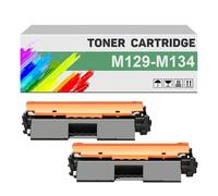 Compatible For M129-M134 Toner Cartridges Work For HP LaserJet Pro MFP M129-M132 Ultra MFP M133-M134 Pro M132a 132fw 132nw 132fn Printers, High Yield (With Chip),Black-2 PACK
