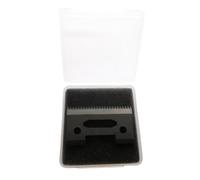 Compatible For Magic，2-Hole Stagger-Tooth Ceramic Movable Blade Cordless Clipper Replaceable Blade，Compatible For WAHL，Shear Clipper With Plastic Box(Black 1pc)