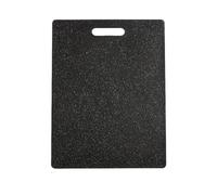 Compatible for Marble Texture Cutting Board Antibacterial and Mildew Kitchen Vegetable Dishwasher(1PC L Black)