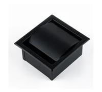 Compatible for Matte Black 304 Stainless Steel Bathroom Toilet Paper Holder Roll Tissue Box Wall Mounted Racks