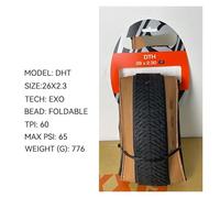 Compatible For MAXXIS DTH 26 inch Bicycle Tires BMX Dirt Jump Bike Foldable Tire 26x2.15 26x2.3(26X2.3-Y)