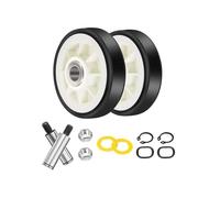 Compatible For Maytag & Crosley Dryers 12001541 303373K 2pcs Dryer Drum Support Roller Kit Replacement Part 303373 12001541VP