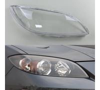 Compatible for Mazda 3 M3 Sedan 2006~2012 Front Headlamp Cover Transparent Mask Lamp Shade Headlight Shell Lens Auto Replacement Parts