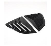 Compatible For Mazda MX-5 ND 2016-23 ABS Matt Black Car Rear Window Triangle Deflector Cover Trim Sticker Car Accessories (hardtop Version)(Black)