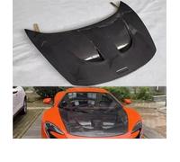 Compatible For Mclaren MP4-12C 650S P1 Style 2011-2018 Real Carbon Fiber Front Bumper Engine Hood Bonnet Vent Cover Body Kit(Double-sided carbon)