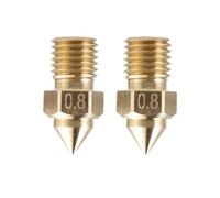 Compatible For Mellow, 3D Printer Replacement Part - DualVelo Air Lite All-Metal Hotend And Extruder(2pcs 0.8 Nozzles)