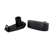 Compatible for Mercedes Benz C E S SL CLASS W201 190 W202 W124 W140 R129 Side Marker Light Turn Lamps Cover(2xSmoke lens No bulb)
