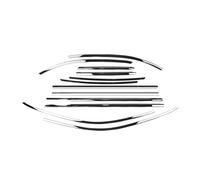 Compatible For Mercedes Benz X254 GLC Class 2016-2022 SUV Exterior Window Trim Strip Door Waterproof Seal Shade Decorative