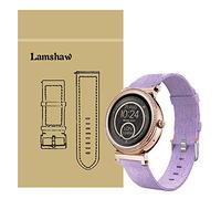 Compatible for Michael Kors Sofie Band, LvBu Breathable Nylon Woven Fabric Replacement Accessory Strap for Michael Kors Access Sofie Smartwatch (Purple)