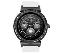 Compatible for Michael Kors Sofie Band, Lvbu Sport Silicone Replacement Strap for Michael Kors Access Sofie Smartwatch (White)