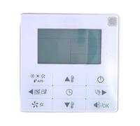 Compatible For Midea, Air Conditioning Control Panel Wire Controller 17317100A00554 KJR-29B/BK-E KJR-29B/BK KJR-29B/BK-CE Components(English version)