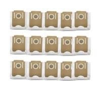 Compatible For Midea S8 S8+，Vacuum Cleaner Replaceable Spare Part Dust Bag Main Side Brush HEPA Filter Mop Cloth Cleaning Tools Rolling Brush (Color : Dust bag 15pcs)