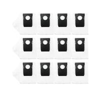 Compatible For Midea，W20 W20pro，Compatible For Eureka，J20 Spare Parts Dust Bag Sweeping Machine Robot Vacuum Cleaner Trash Bags Home Accessories(12pcs)