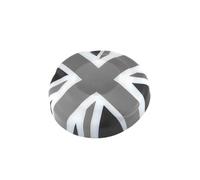 Compatible For MINI Cooper F56 Compatible For MINI F55 Fuel Tank Cap Cover Sticker Decoration Accessories Car Styling(Grey Union Jack)