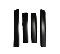 Compatible For Mitsubishi ASX SUV 2013-2019 Front Rear Roof Luggage Bar Rail End Shell Plasitc Cover Replacement Car Roof Rack Cap(Black 4pcs)