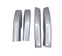 Compatible For Mitsubishi ASX SUV 2013-2019 Front Rear Roof Luggage Bar Rail End Shell Plasitc Cover Replacement Car Roof Rack Cap(Silver 4pcs)