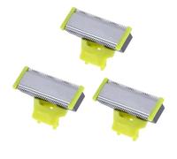 Compatible for MLG Series, USB Rechargeable Waterproof Electric Shaver Head for Men’s Beard & Body Trimming(3 pcs)