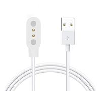 Compatible for MOLOCY P32 Smart Watch Charger, 2 Pin Magnetic USB Replacement Charging Compatible with MOLOCY P32 Smart Watch 1.69" Touch Fitness Watch for Women Men (White)
