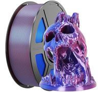 Compatible for Most Printers and 3D Pens, 1KG Silk PLA 3D Printer Filament 1.75mm, +/-0.03mm Precision(Rose)