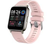 Compatible for Motast 1.69" Smartwatch Band, onetuo Sport Silicone Replacement Straps Compatible for MuGo P36A / AGPTEK 1.69" / Togala Smartwatch/Doubc Smart Watch (Pink)