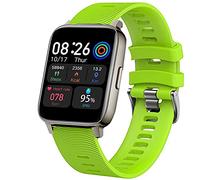 Compatible for Motast 1.69" Smartwatch Band, onetuo Sport Silicone Replacement Straps Compatible for MuGo P36A / AGPTEK 1.69" / Togala Smartwatch/Doubc Smart Watch (Green)